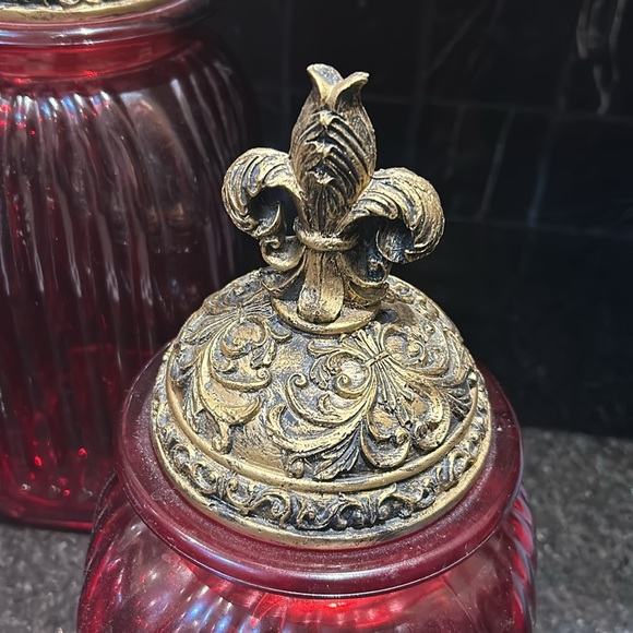 3 decorative jars - Picture 2 of 6